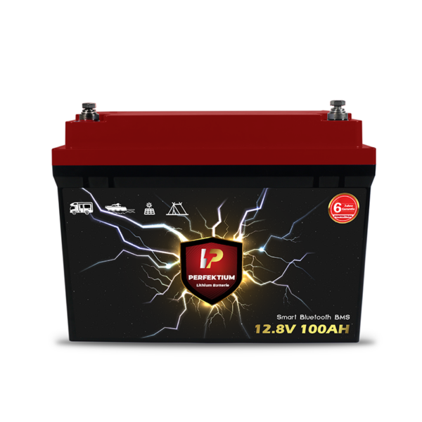 PERFEKTIUM PF-12V-100Ah mit Bluetooth und Heizfolie