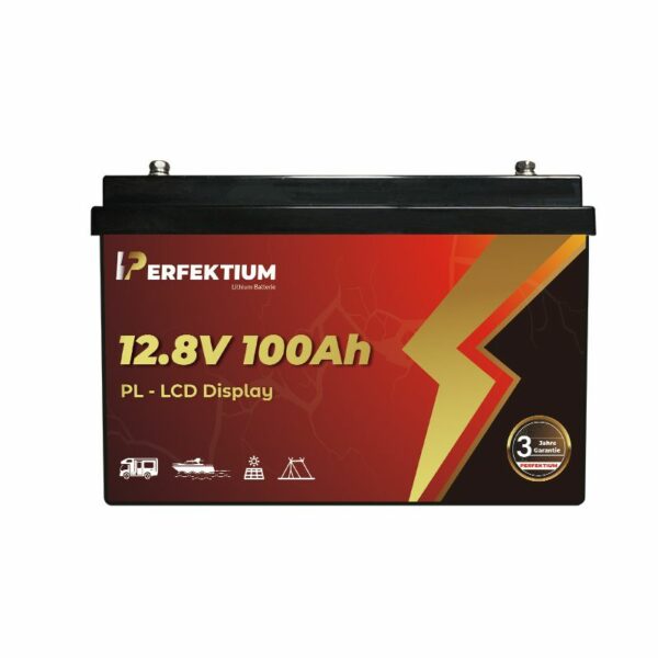 PERFEKTIUM PL-12V-100Ah mit Display